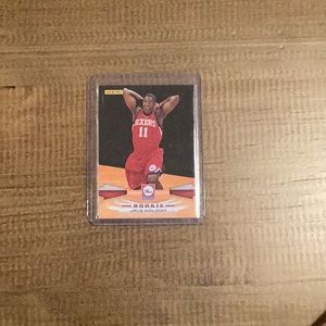Jrue holiday 2009-10 Rookie 76ers panini  basketball card